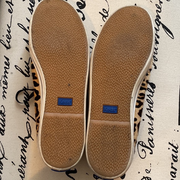 KATE SPADE Keds leopard calf hair - Picture 4 of 6